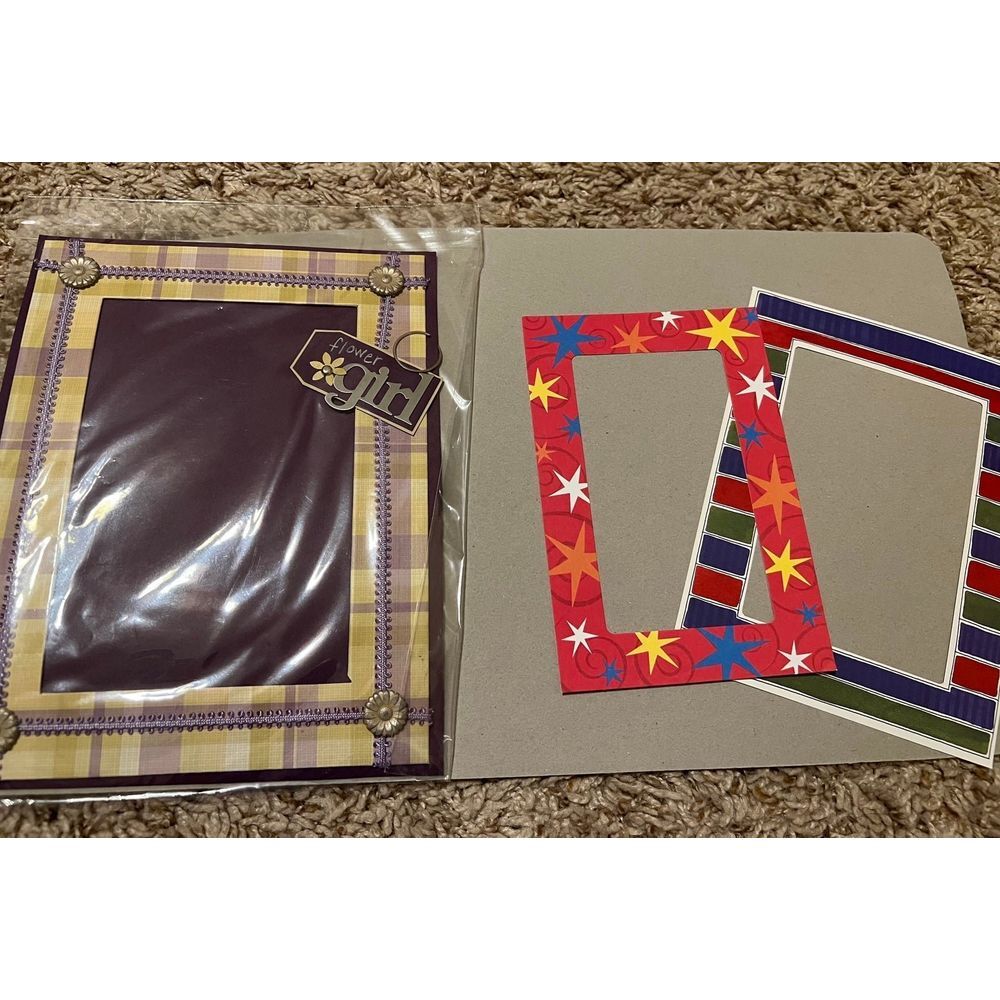 10 Handmade frames from scrapbooking, card making, crafts new