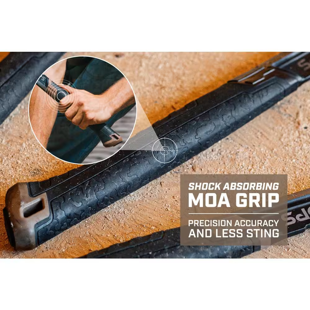 20 Oz. Smooth Face Rip Claw Hammer, Steel Handle