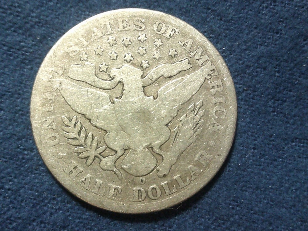 1909-O Barber Half Dollar
