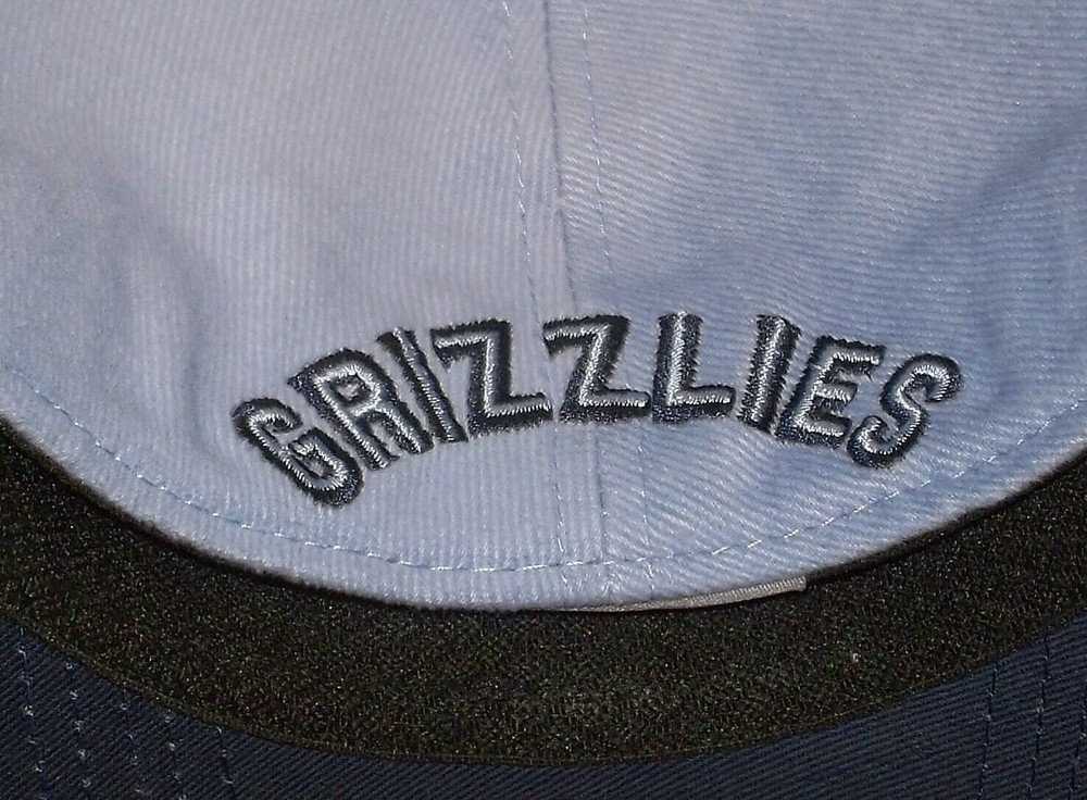 NBA Memphis Grizzlies Structured Flex Fit Hat Pro Shape Flex Cap