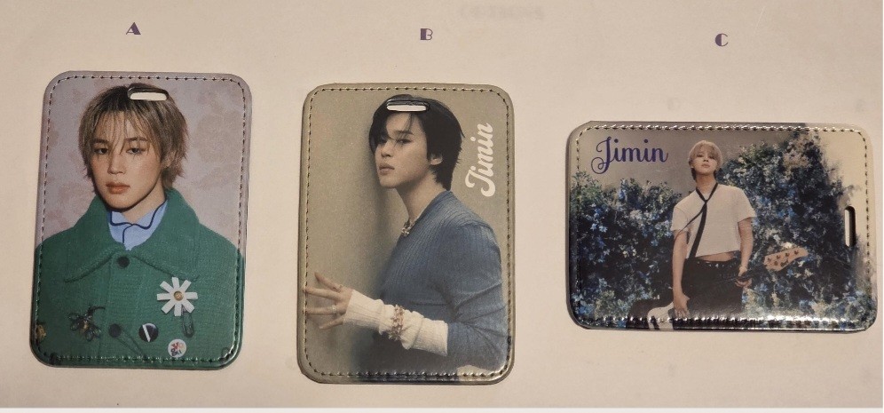 Jimin Luggage Tags