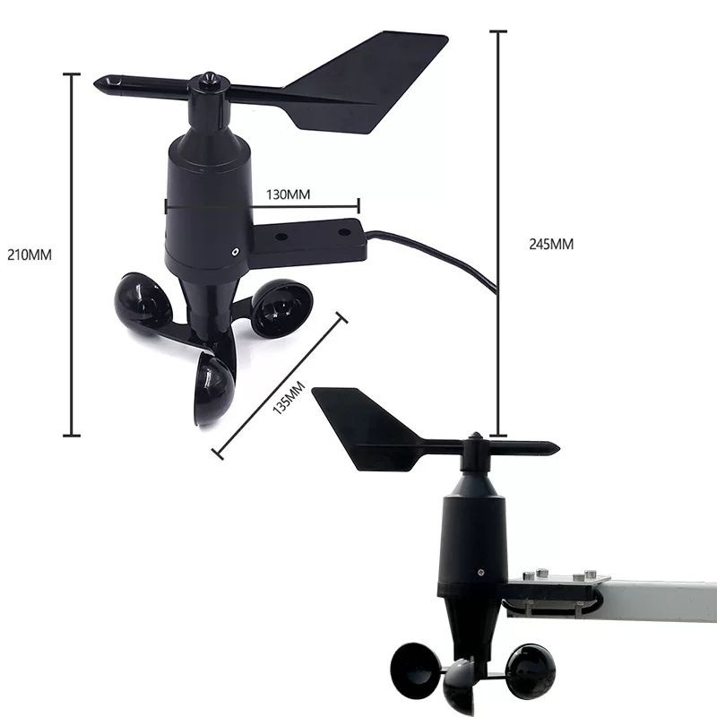 RY-FSX Integrated Wind Speed Direction Sensor Anemometer Wind Direction Kit