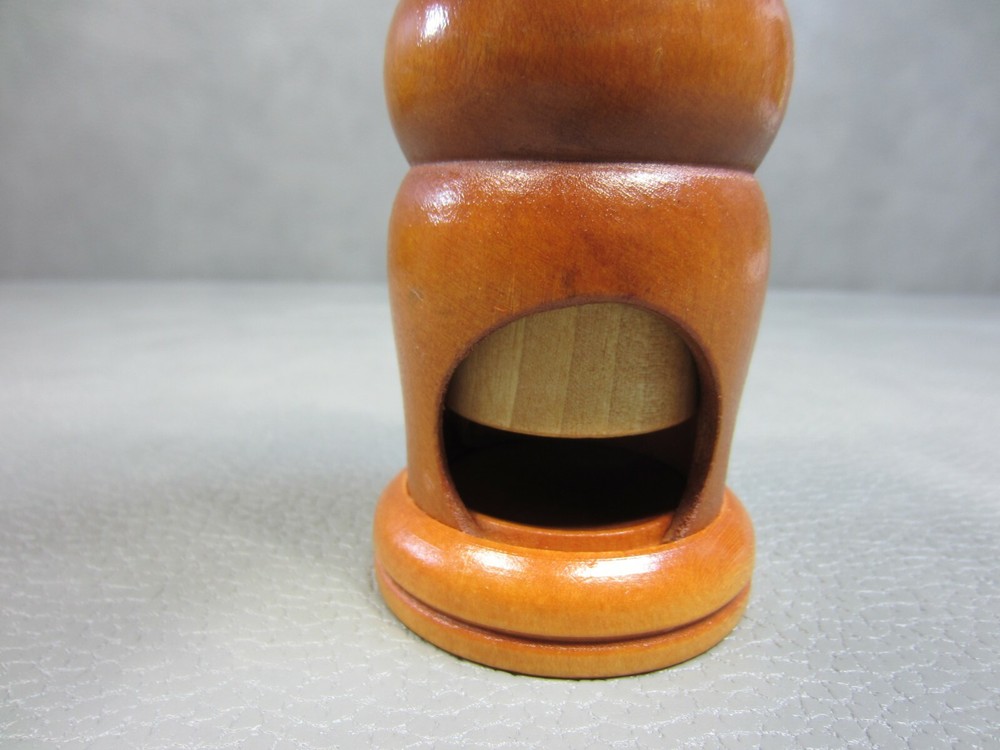 Victorian Wooden Spring Loaded Nut Cracker