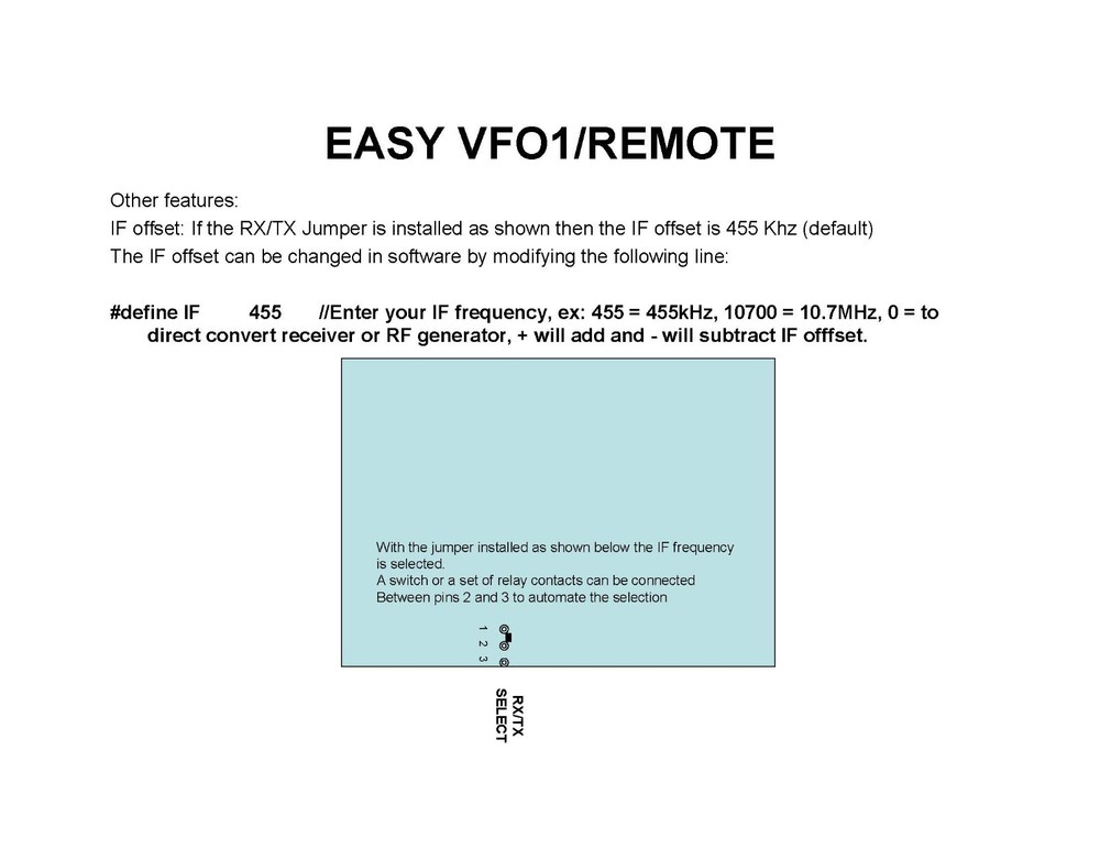 Digital VFO MODEL VFO2 REMOTE