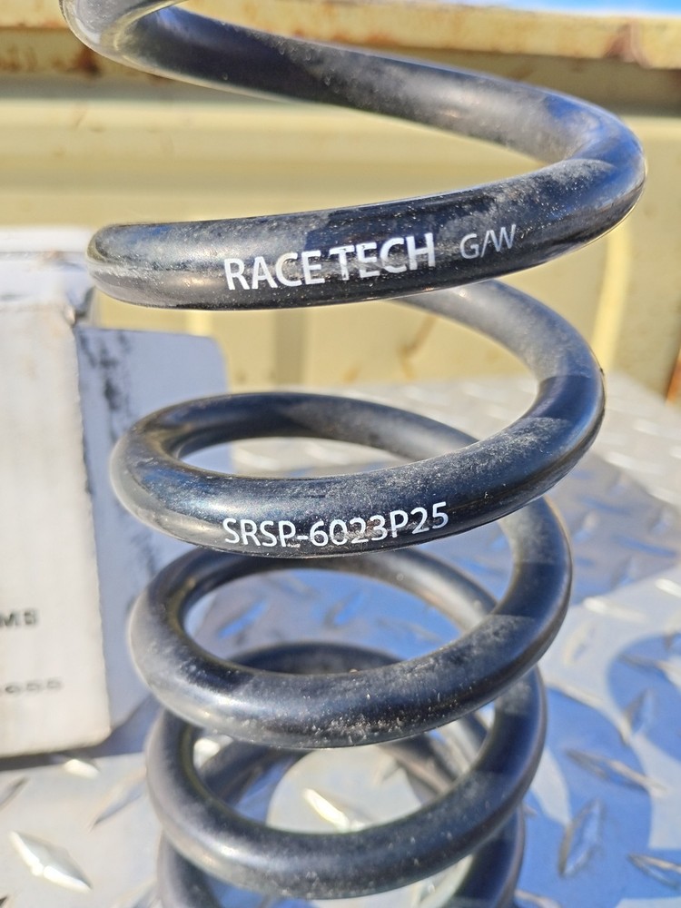 RACE TECH Shock Spring SRSP 6023P25