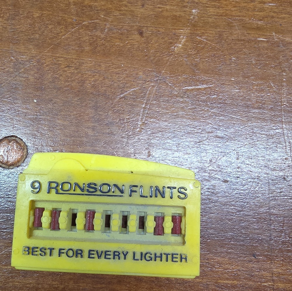 LIGHTER FLINTS, By Ronson