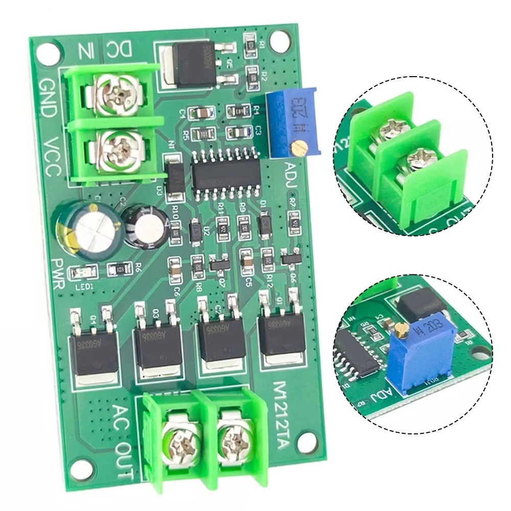 12V DC to AC Inverter Module 200W with Square Wave Output Functionality