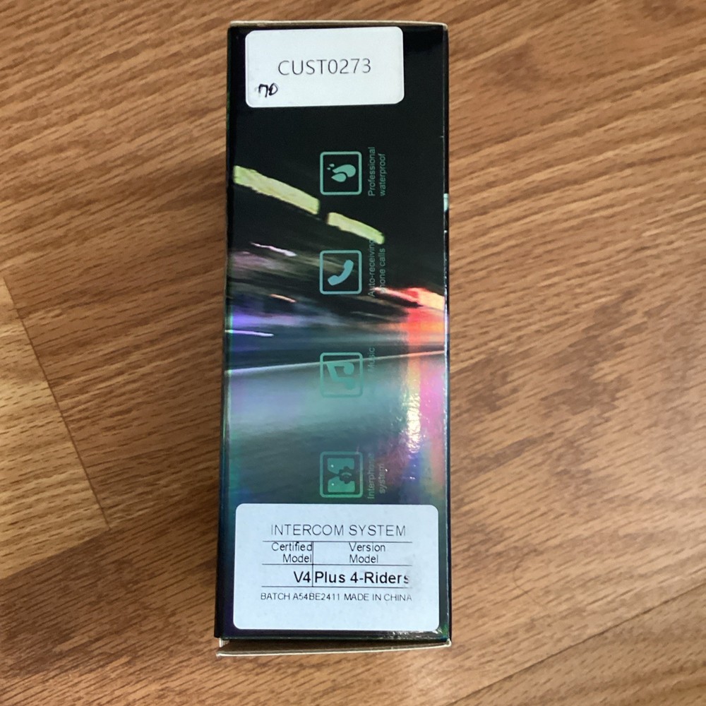 EJEAS V4 PLUS Motorcycle Helmet Bluetooth Intercom New