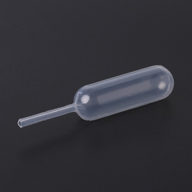 50pcs Plastic Squeeze Transfer Pipettes Dropper For Strawberries 4ml