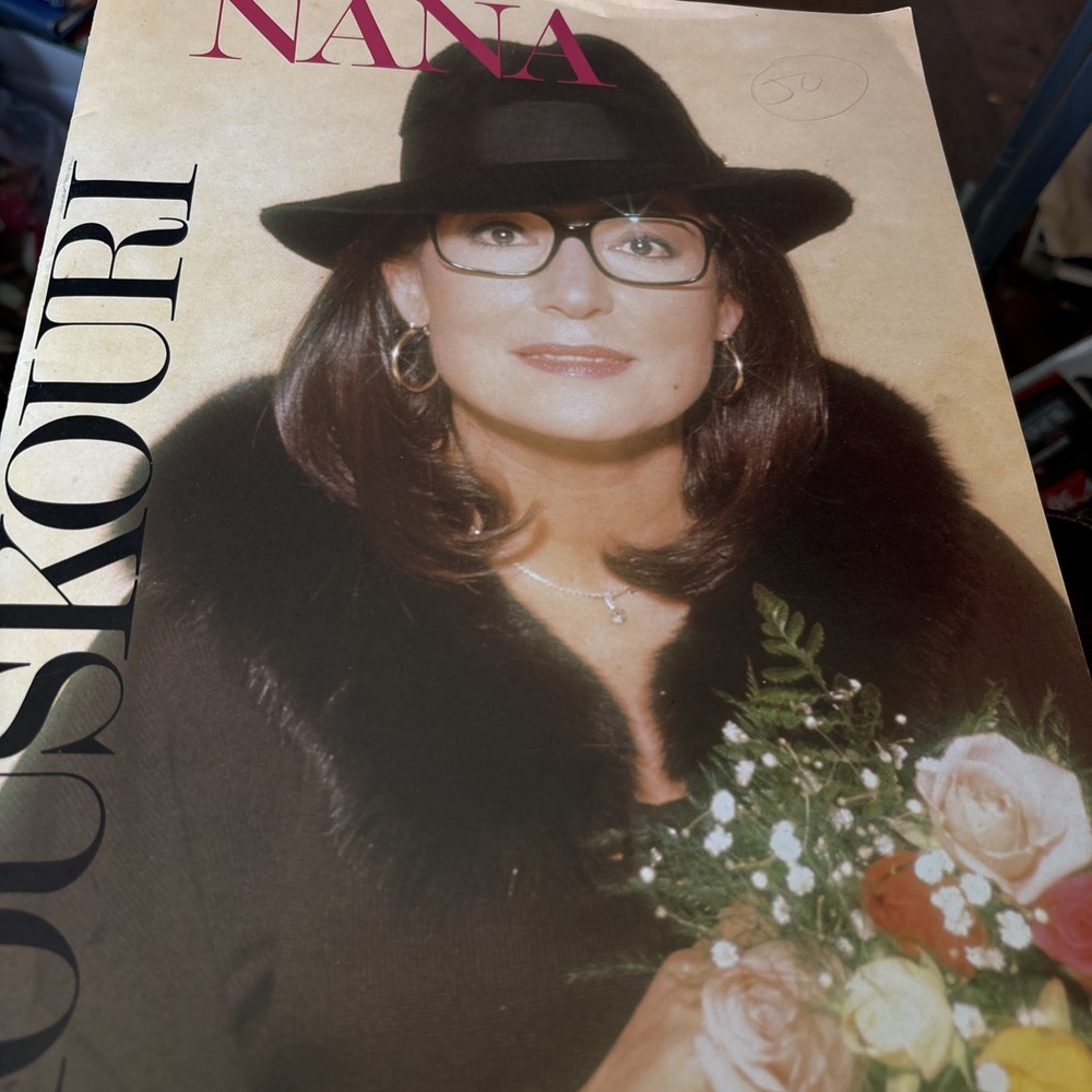 Nana Mouskouri Programme Circa 1992-93 Program  Many Photos