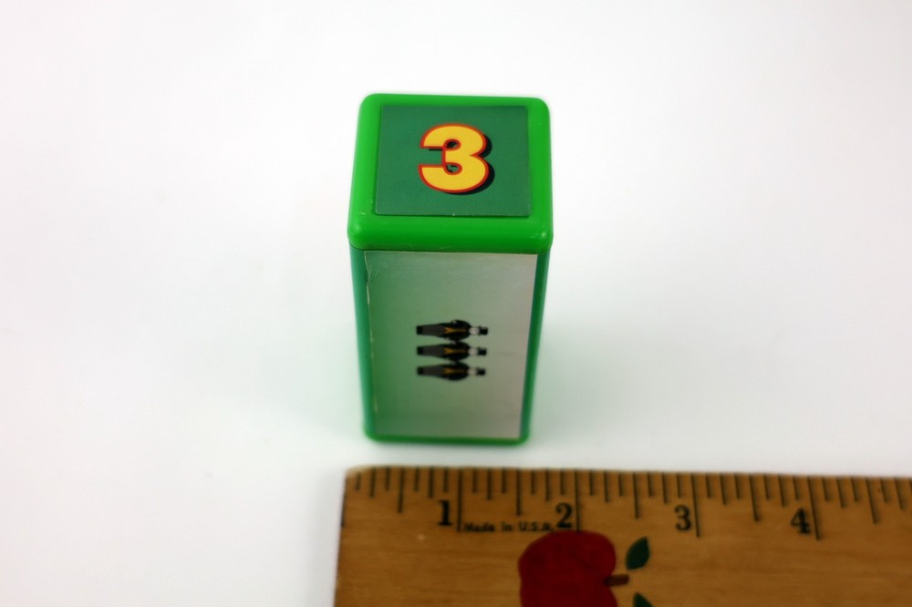 Nylint Thomas The Tank Engine Train Plastic Number Block Replacement #3 Three