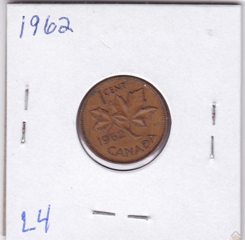 1962 Canada Cent L4