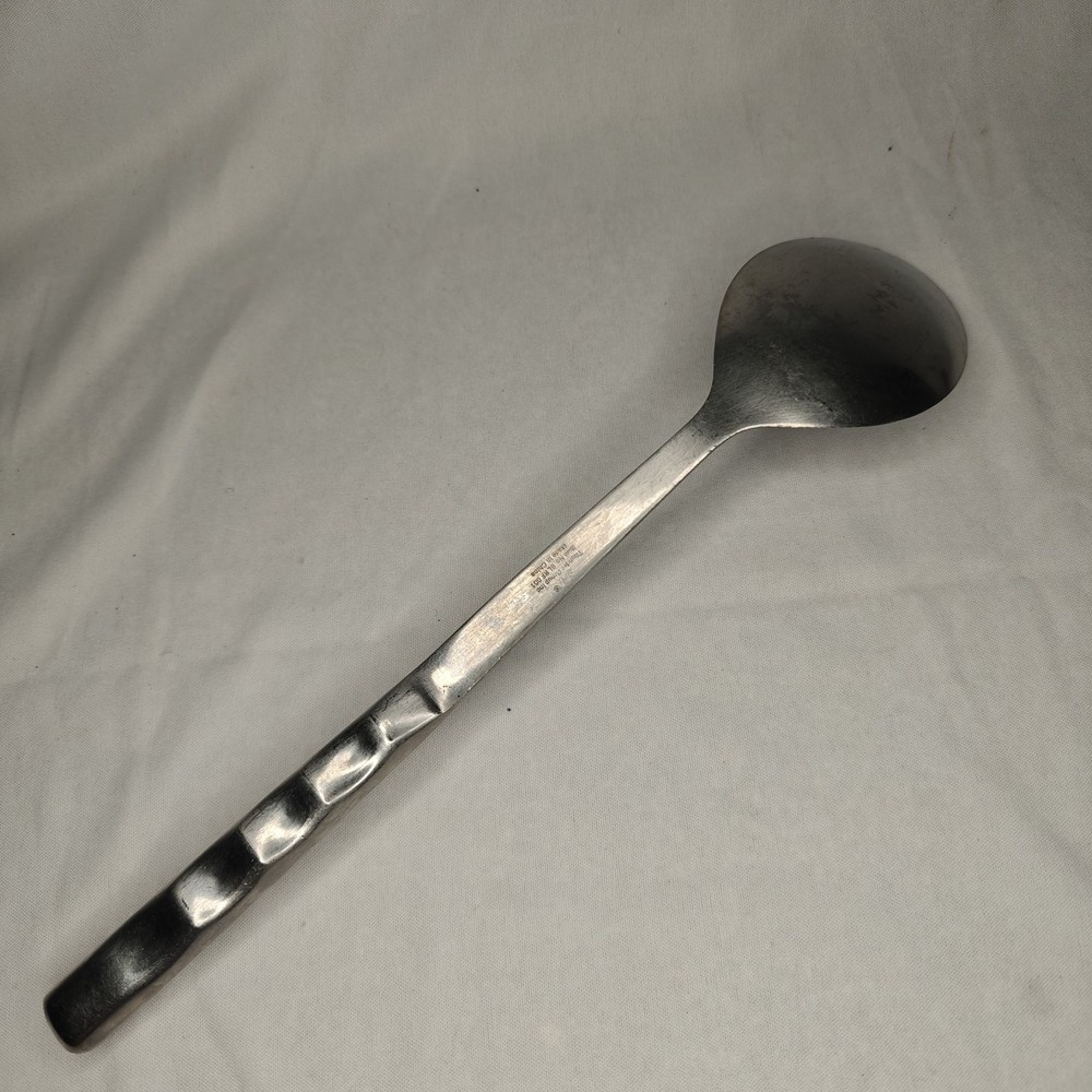 Thunder Group SLRF001 12" Stainless Solid Spoon