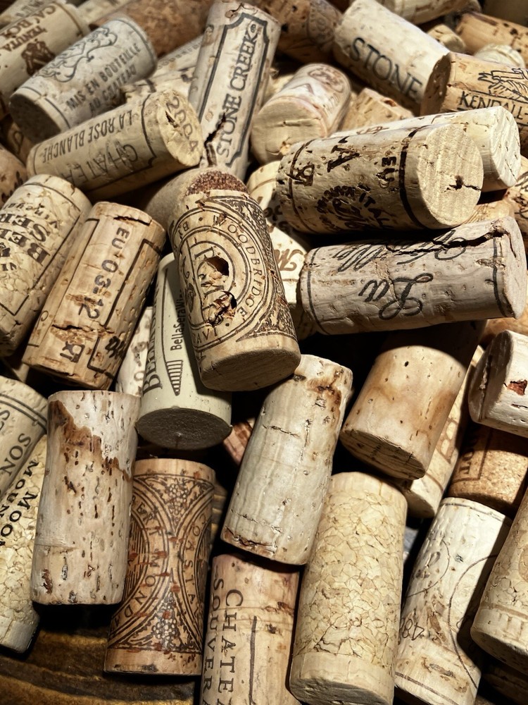 Wine Corks Lot Of 90