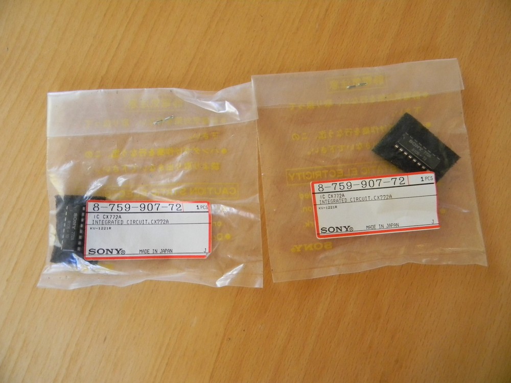 CX772A Integrated Circuits IC 2 Pieces