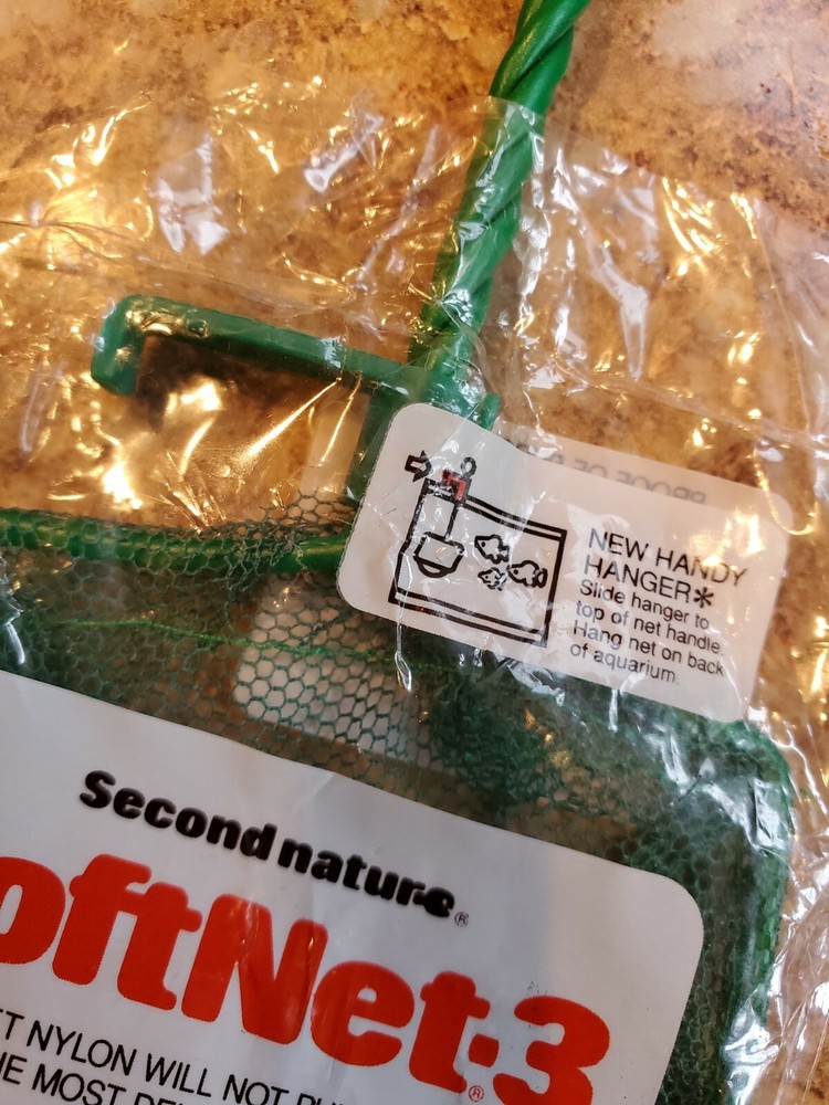 second nature softnet 3 fish tank net 3"