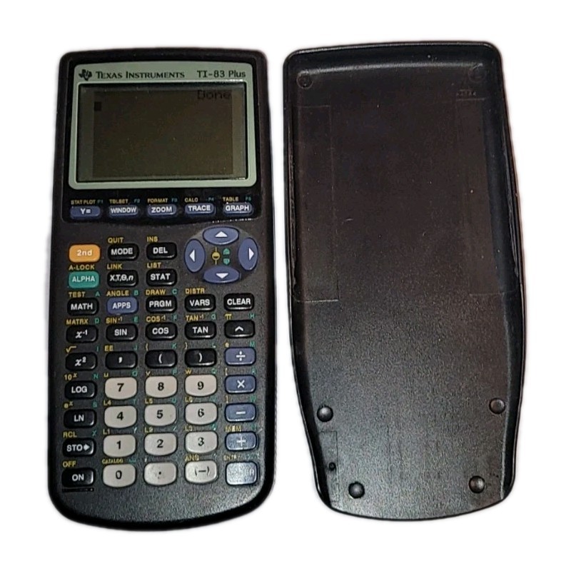 Texas Instruments TI-83 Plus Graphing Calculator LCD Display Programmable