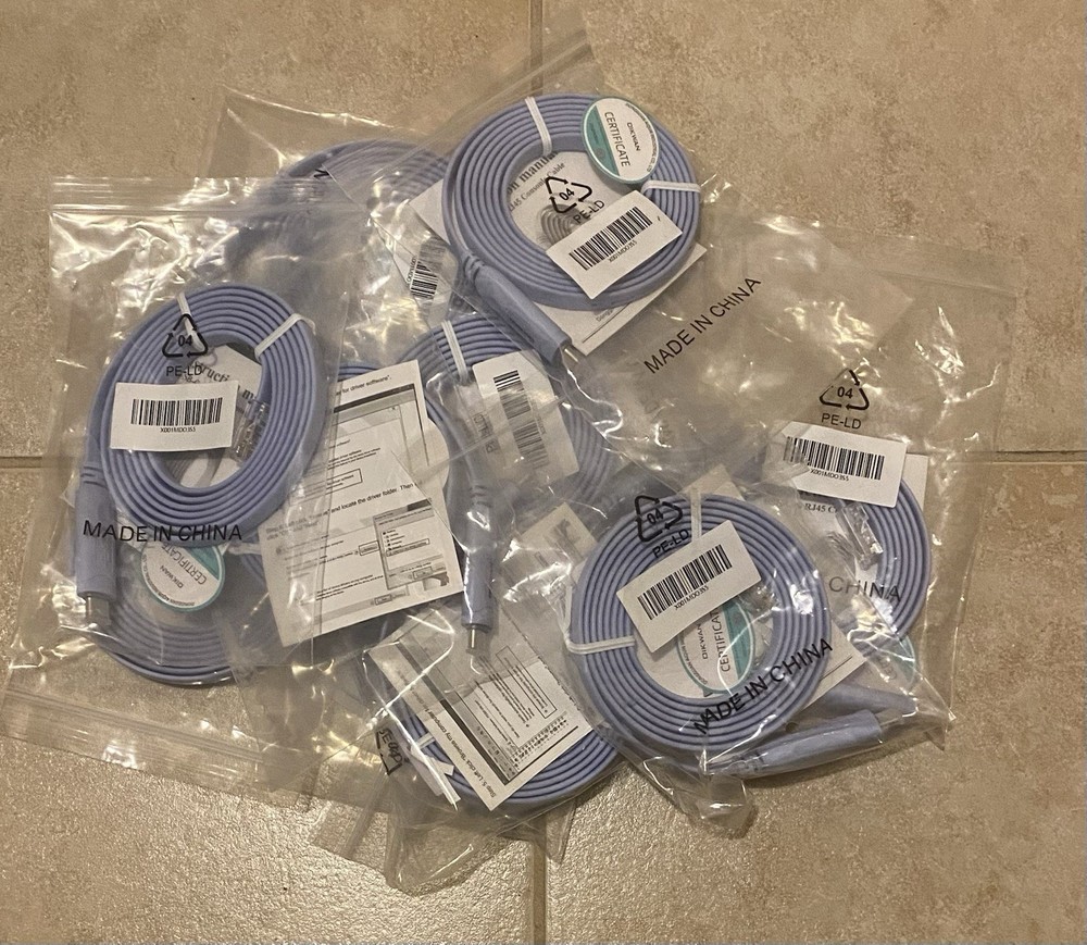 Console Cable 6ft USB-C to RJ45,