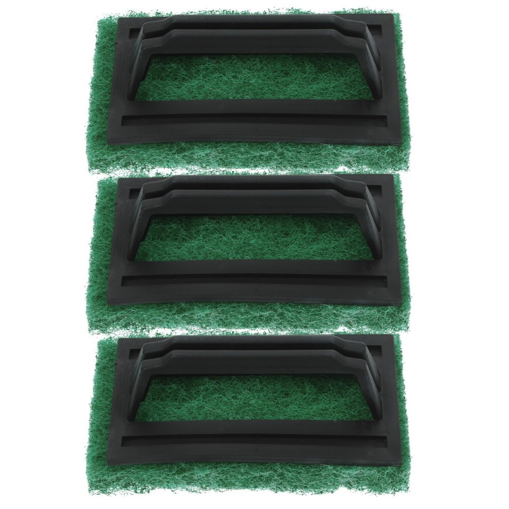 3 Pcs Multifunctional Screen Brush Silkscreen Cleaning Brushes for Screenprint