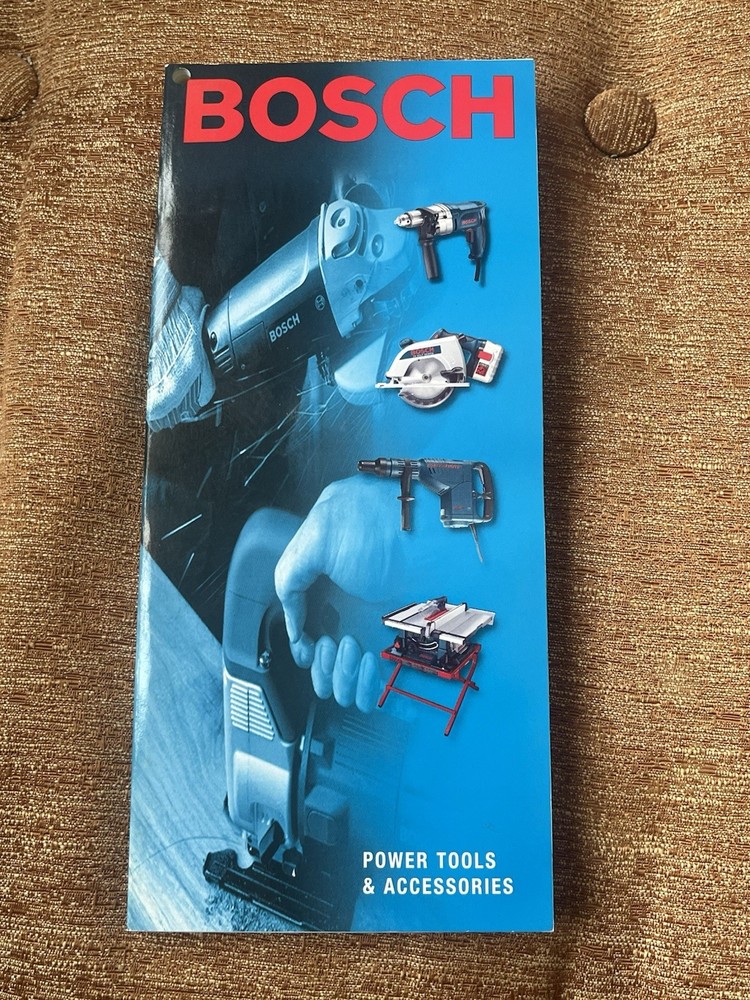 2000 Bosch Power Tools & Accessories Catalog, 256 Pages
