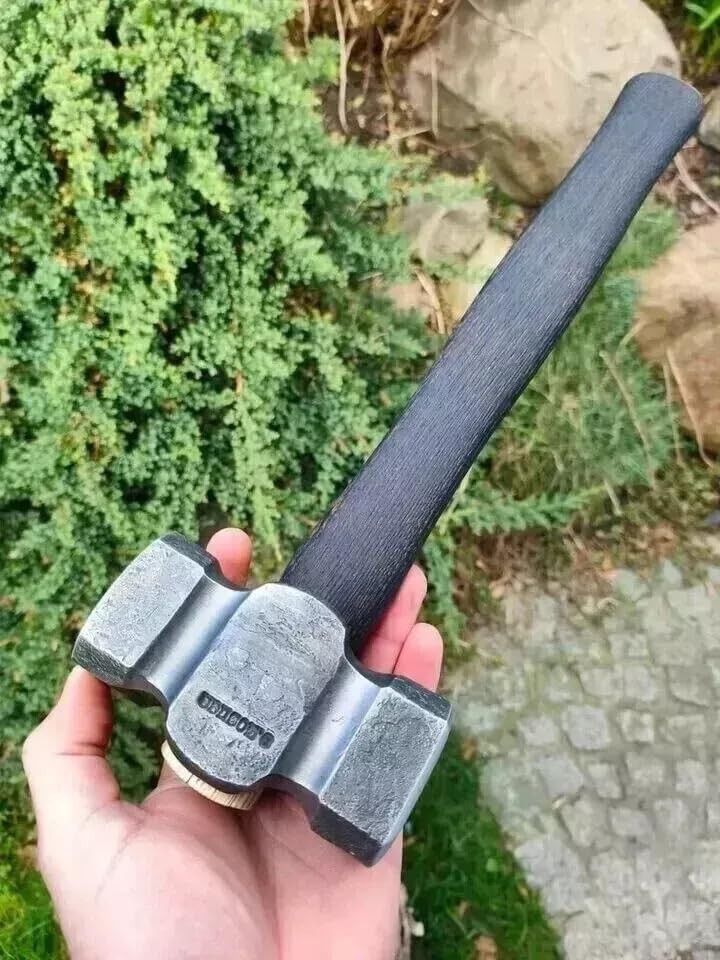 Blacksmith Hand 3 lb Hammer Made Tools. Damascus Tools. Custom made Blacksmith's