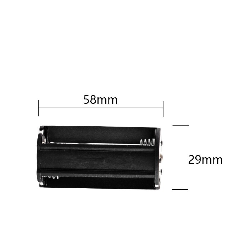 2Pcs 3 x AA Battery Plastic Holder Box Case for Flashlight Torch