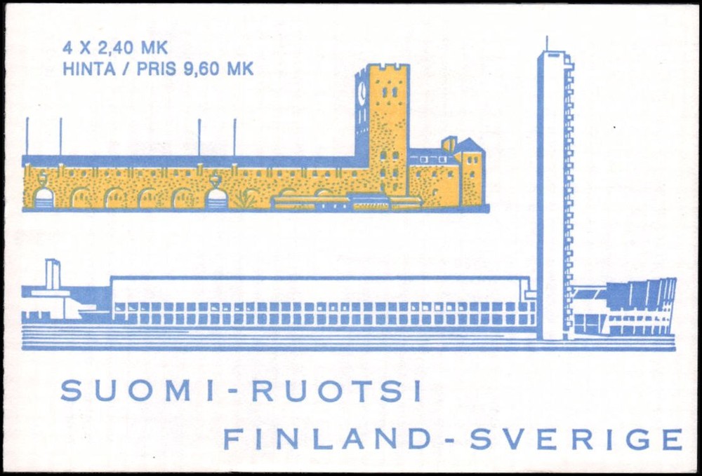 Finland #943a MNH complete booklet