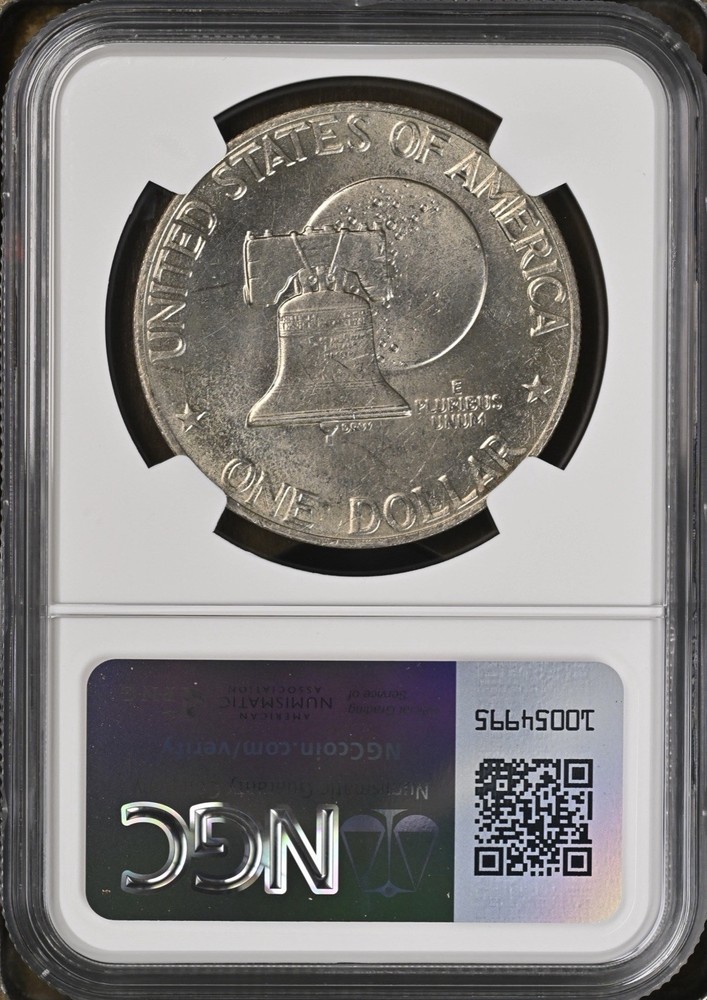 1976 $1 Type 2 Eisenhower Dollar NGC MS65 6812648-023