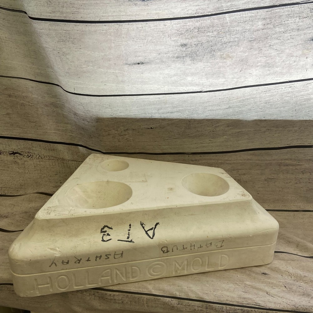 Holland Ceramic Casting Mold Bathtub Ashtray #H989