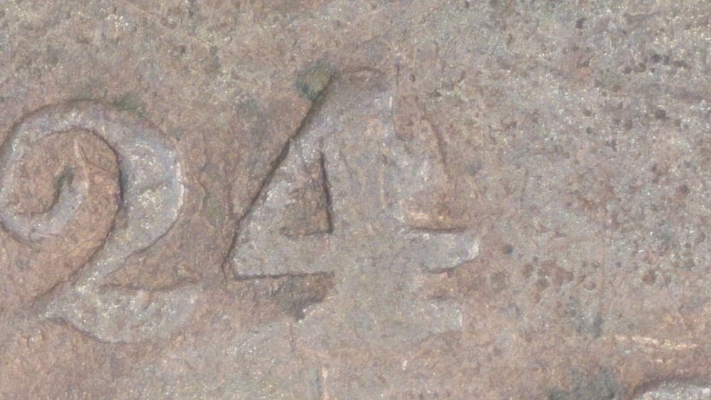Early 1824 / 2? Matron Head U.S. Large Cent Copper