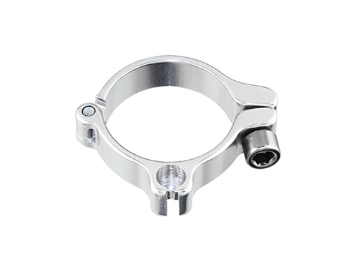 bike Alloy Single Cable Stop 28.6 silver.