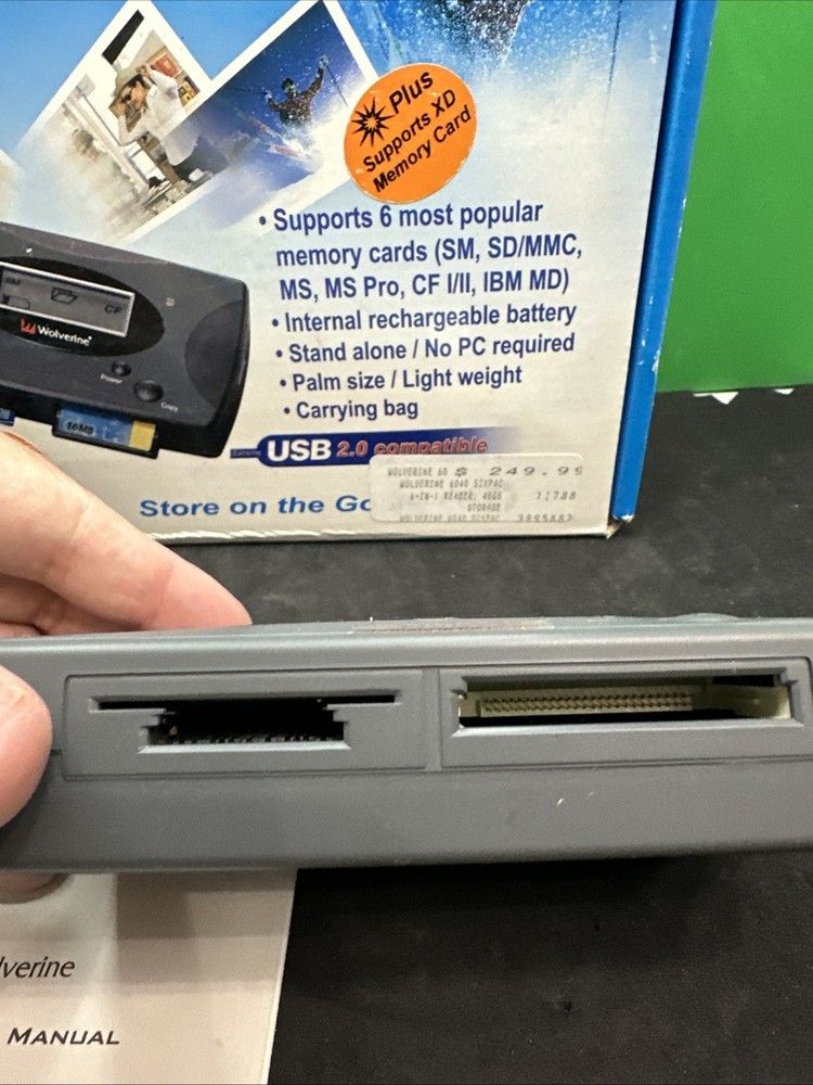 Wolverine Flash Card Reader Duplicator Model 6040 – Standalone Copy Device Works