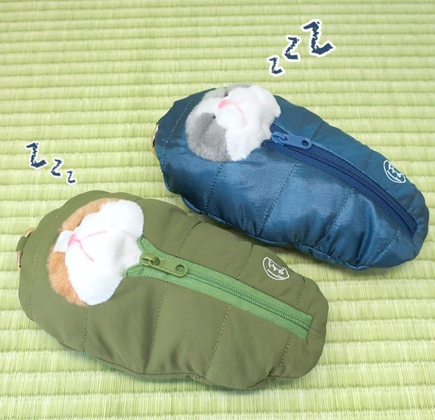 Moss Green Cat Sleeping Bag