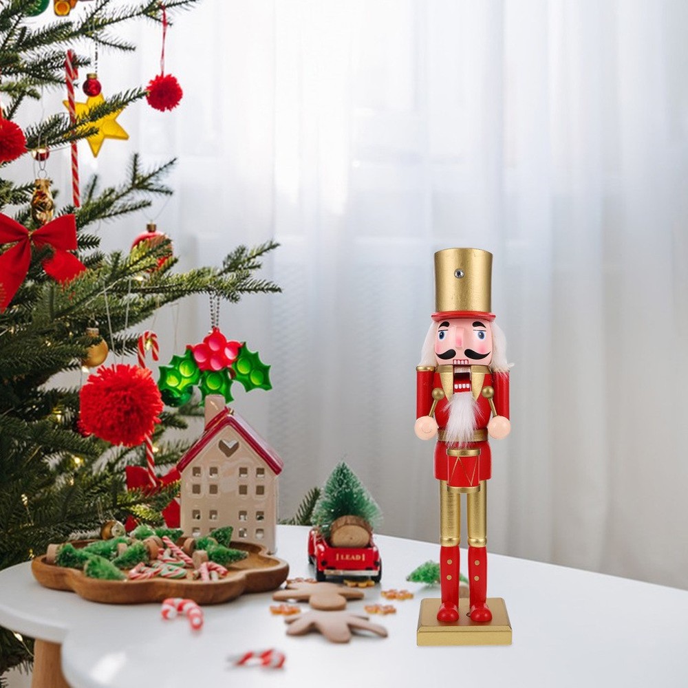 Wooden Nutcracker Decorations Nutcrackers Christmas Soldiers
