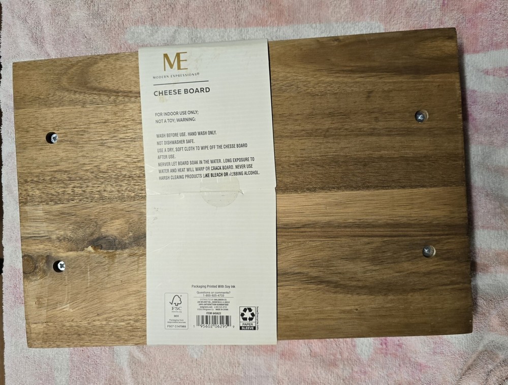 Modern Expressions Cheese Board