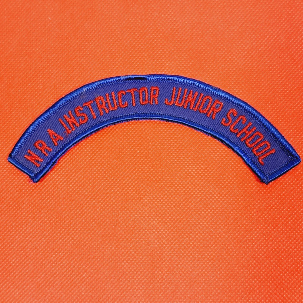 NRA National Rifle Association Instructor Junior School Patch