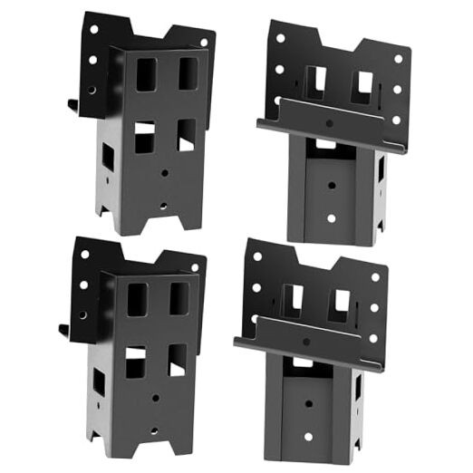 Deer Stand Brackets, Outdoor 4x4 Compound Angle Brackets, Elevator Bracket for