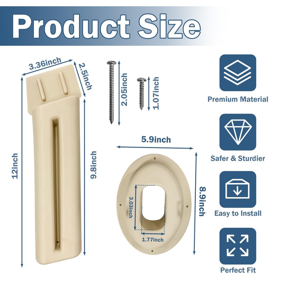 CK7200 Deck Mount Conversion Kit Replacement for 7200 Roll-Guard Above Ground...