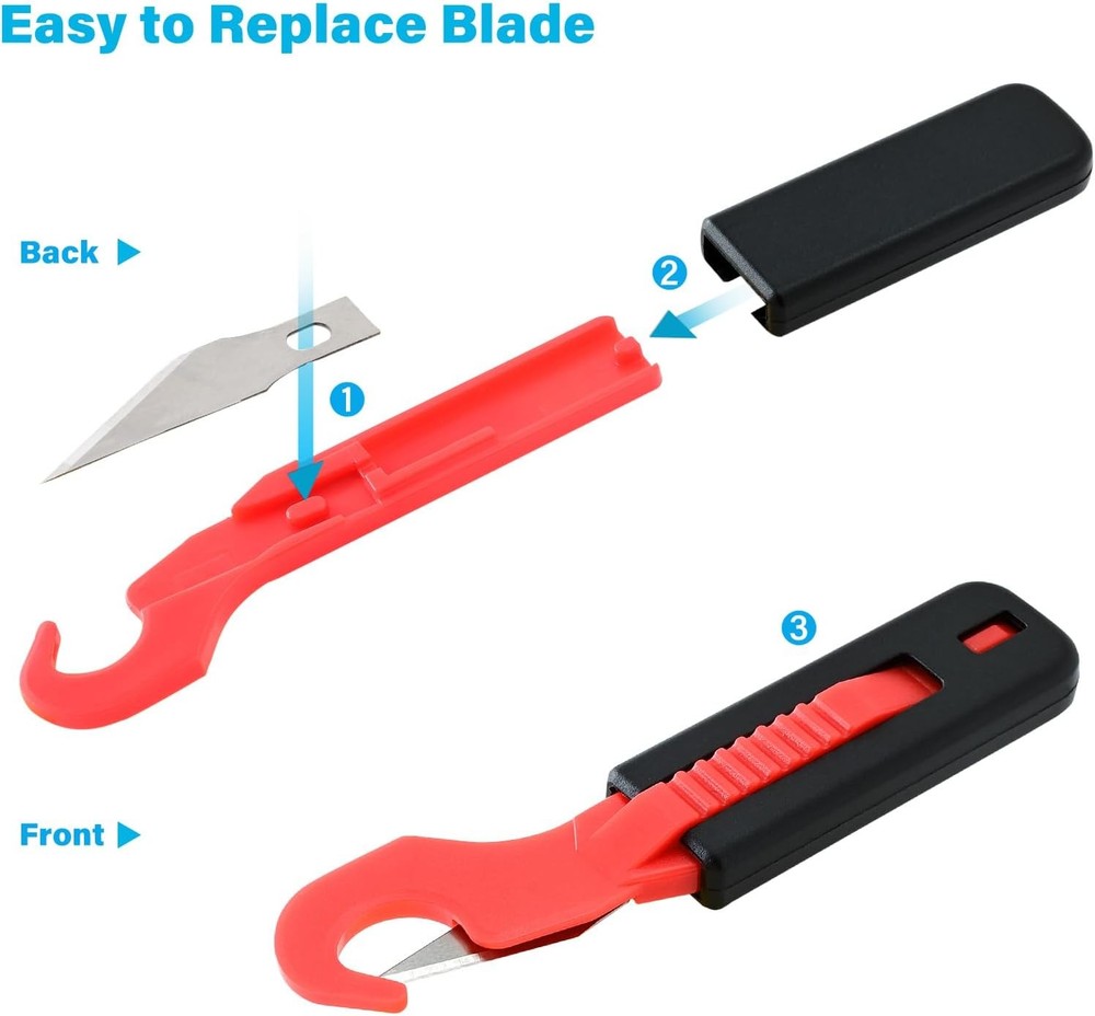 Precision vinyl wrap safety cutter tool