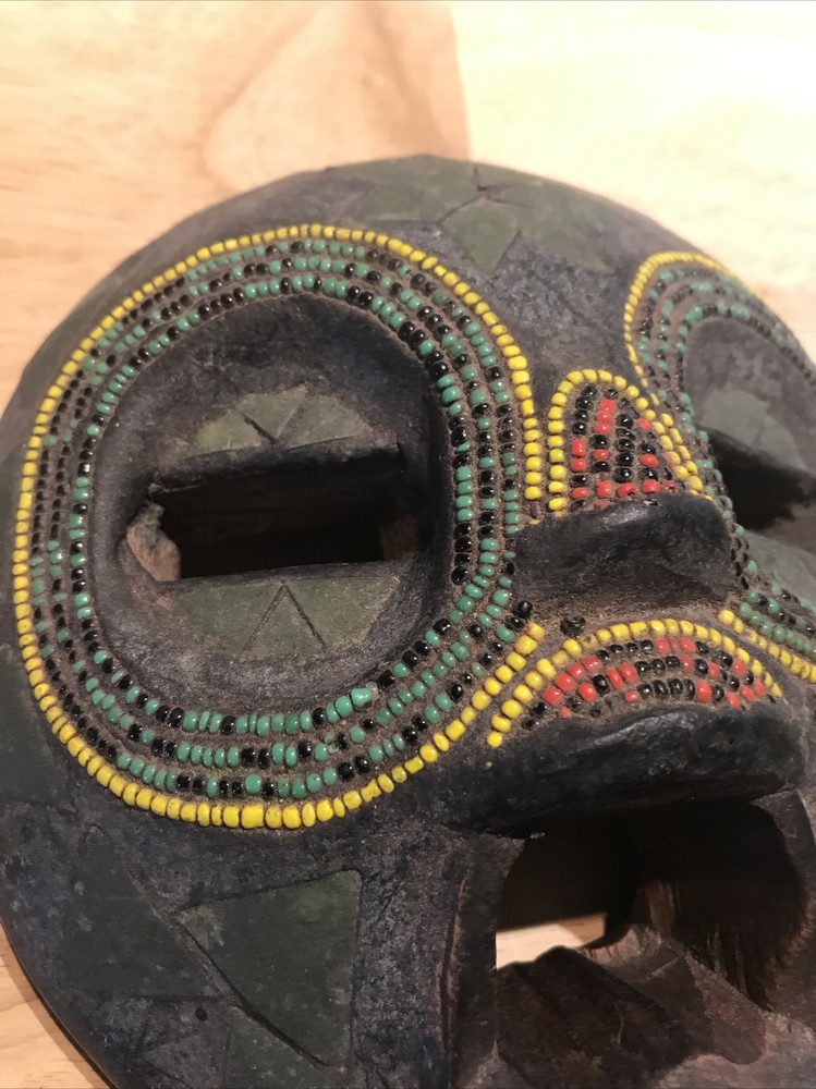 Vintage Ghanaian Moon Mask