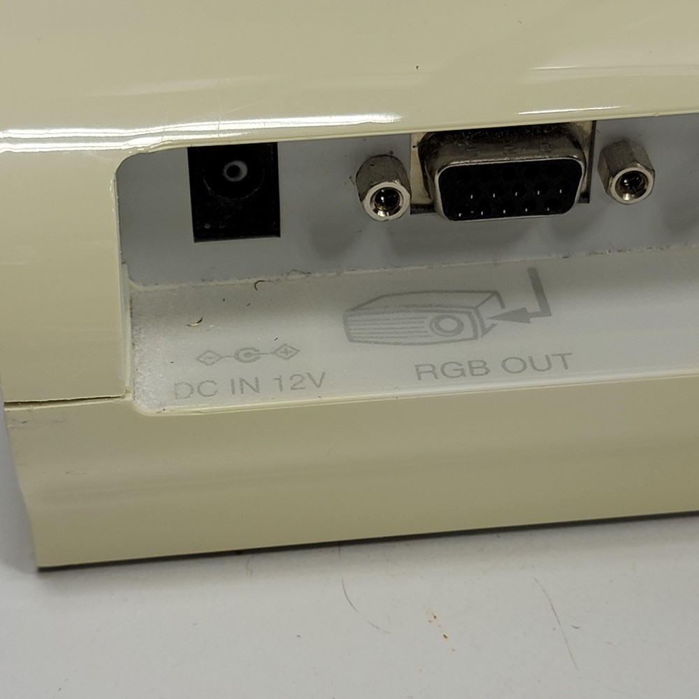 Elmo Model TT-02S Document Camera Visual Presenter - POWER SUPPLY NOT INCLUDED!