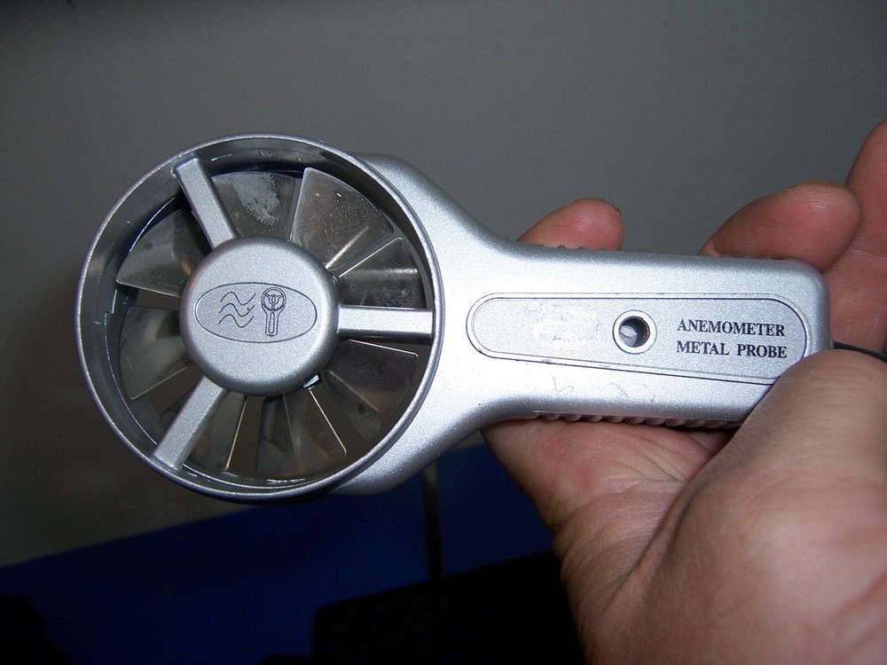 12131 Extech Thermo 407113 anometer / airflow meter