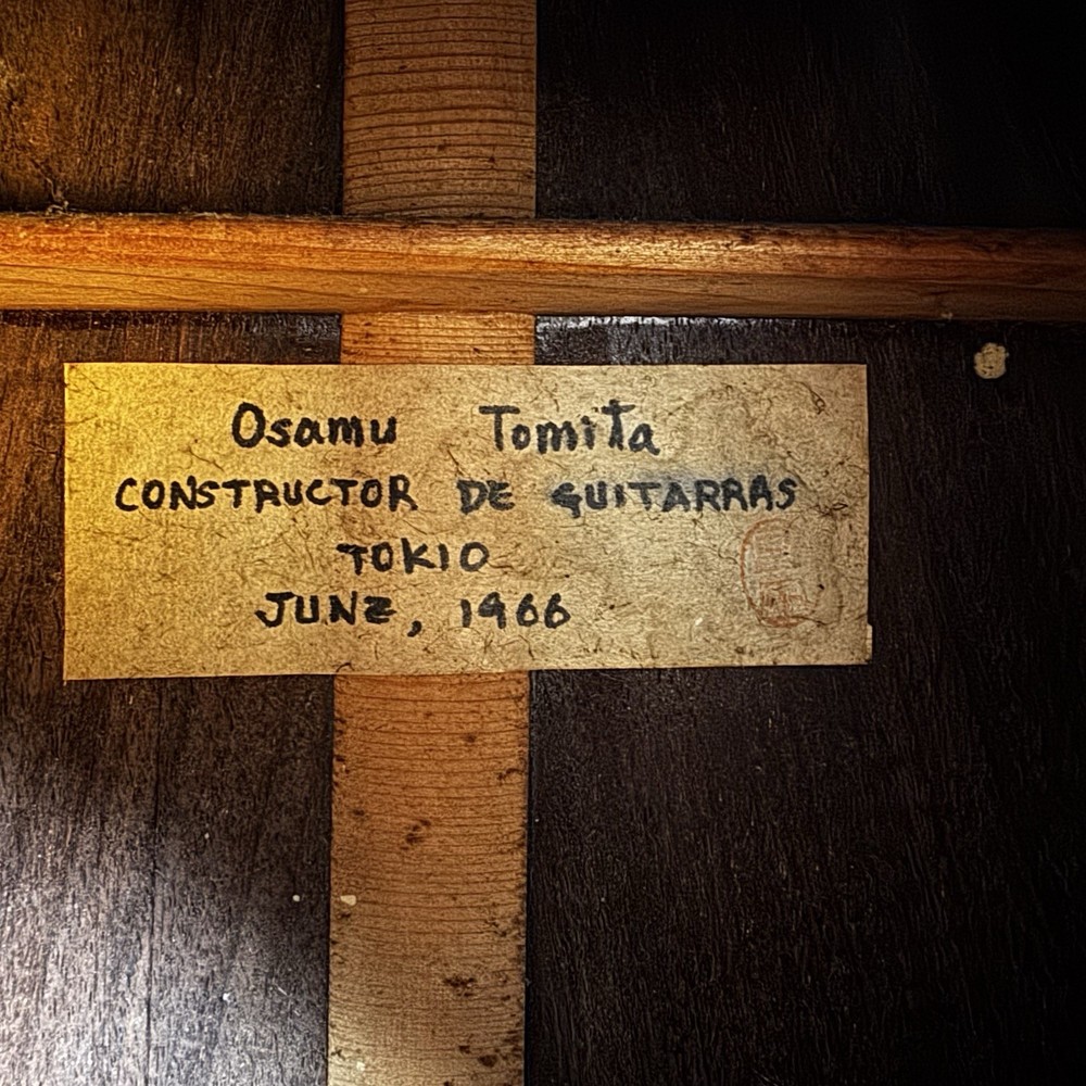 1966 Osamu Tomita All-Solid Classical Guitar
