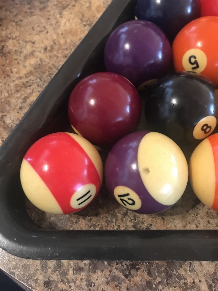 Vintage Pool Ball Set