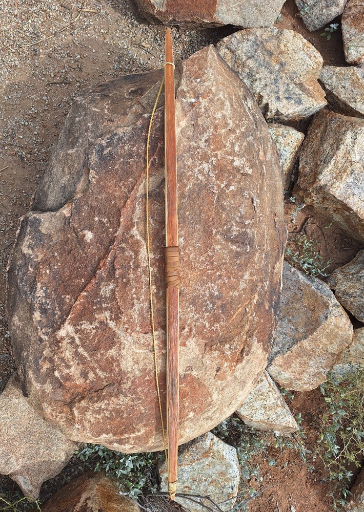 Sinew backed Hackberry bow 48" long 45#@20"