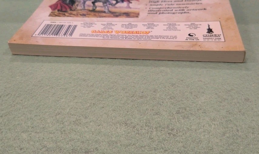 Warmaster Fantasy Wargames Rulebook 2000