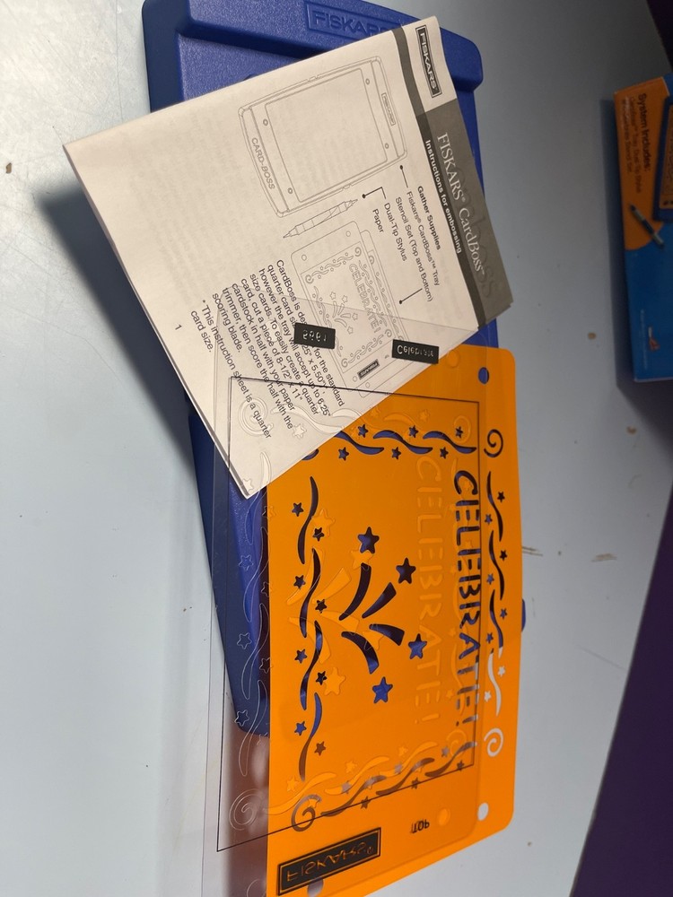 Fiskars Card Boss Ultimate Card Embossing System