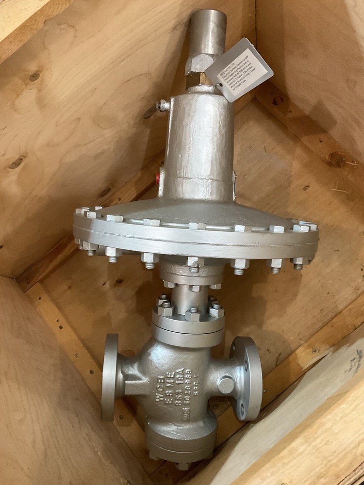 NEW ESME PRESSURE REGULATOR 1-1/2”R1480C 150# FLANGE BODY A216 WCB CARBON STEEL