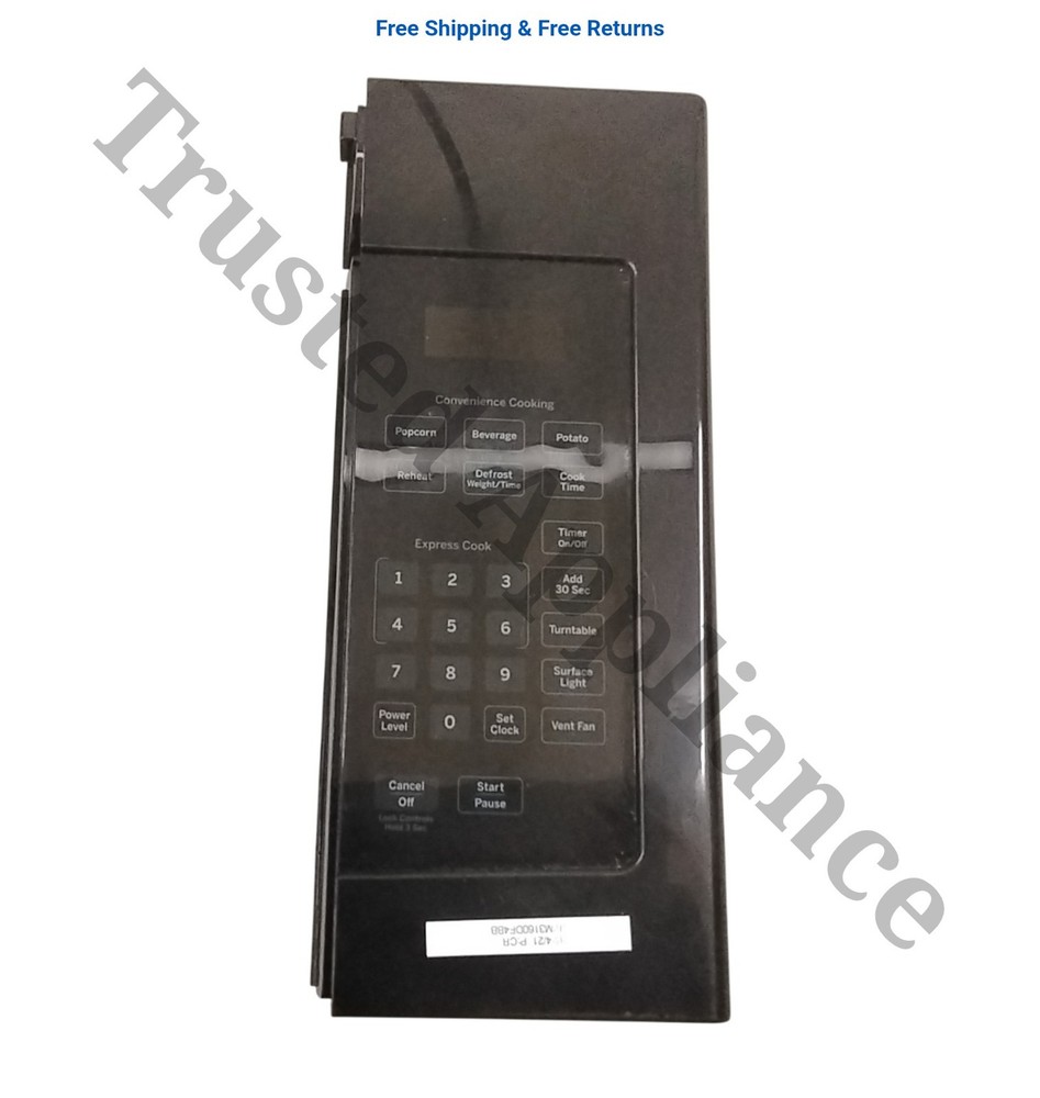 Microwave Control Panel Console EM044KXA-P00A Black