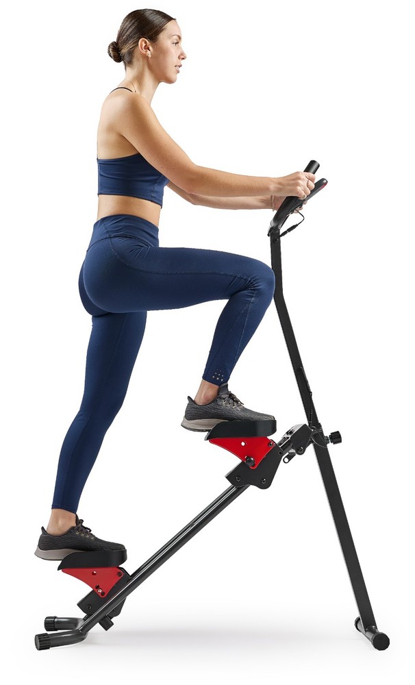 Smart Adjustable Step Stairs Climber Foldable Strength Core Home Workout 330 lbs